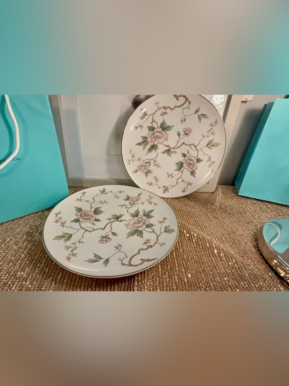 🌸Noritake China Dinner Plates SET of 2 plates🌸🛍️